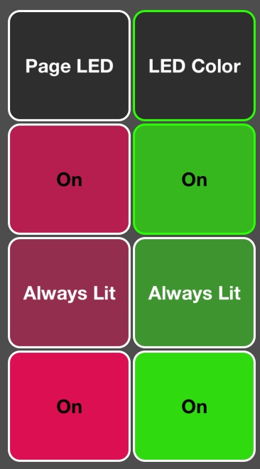 Always Lit Buttons