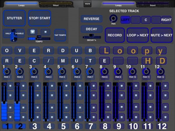 Loopy Layout with Glow Look