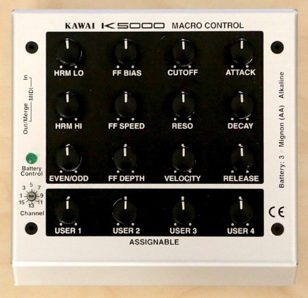 Kawai K5000 Macro Control