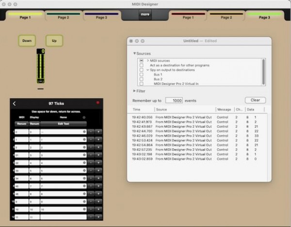 MIDI Stepper Named Ticks