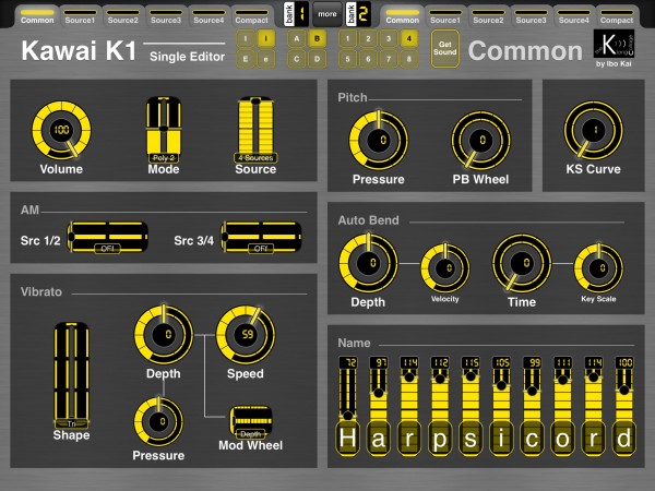 Common settings