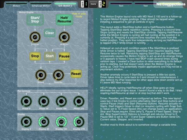 Updated Motion Engine