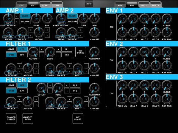 Poly-Ana VSTi Layout Screenshot