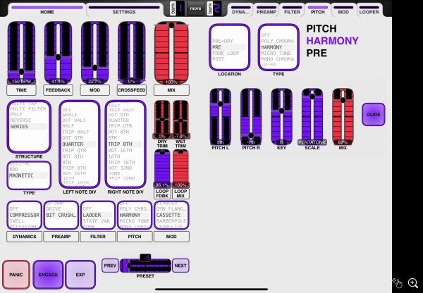 Modifier View (Pitch)