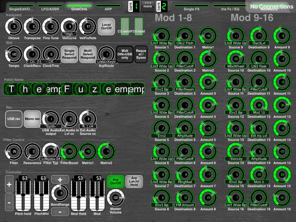 1.8 - Bank1: Global Controls / Bank2: Mod Matrix