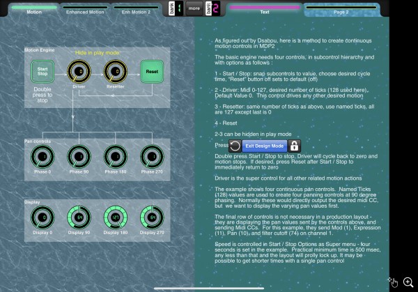Test layout in Design Mode