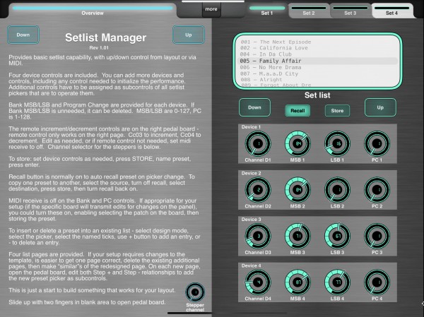 Setlist Manager