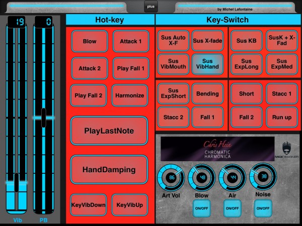 Chris Hein Harmonica Screenshot