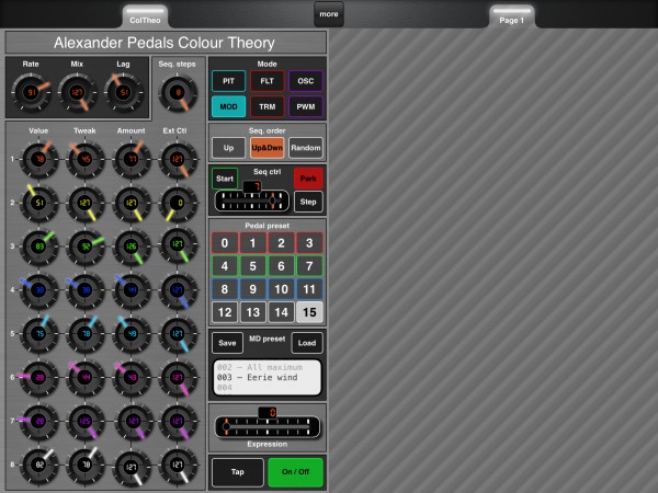 MIDI Designer Layout