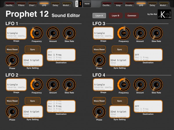 LFO page