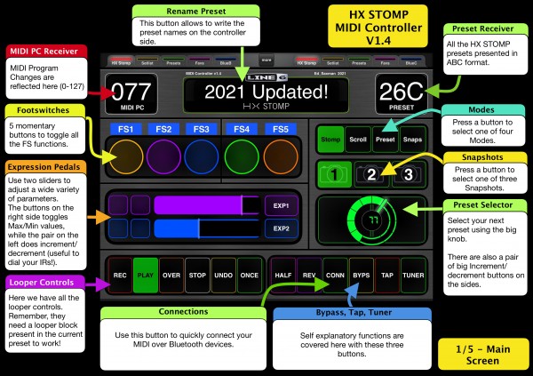 1- HX STOMP Main Screen.png