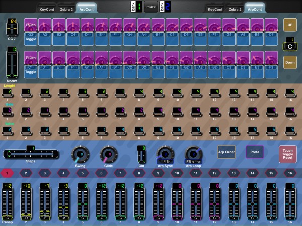Arpeggiator Control