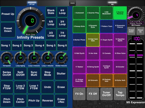 Line6 M5 Page + Pigtronix Infinity Page