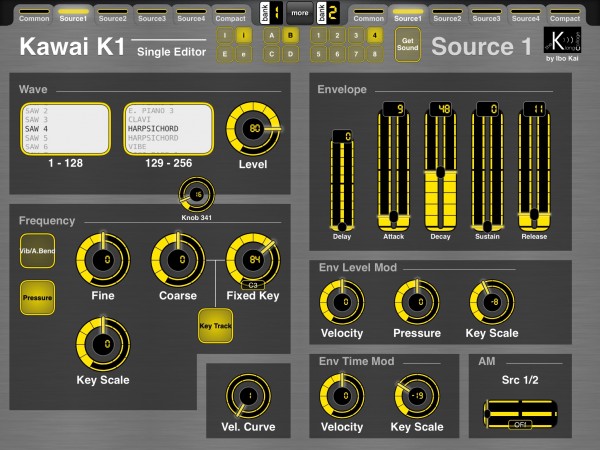 Source settings