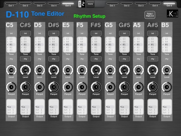 Rhythm setup