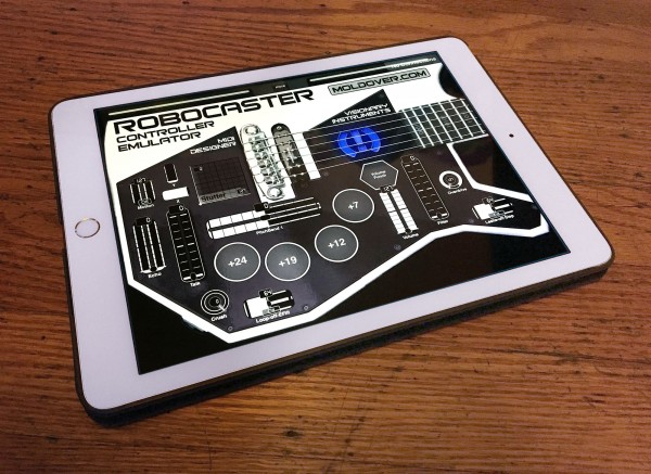 Moldover's Robocaster MD Controller Emulator (iPad Angle)