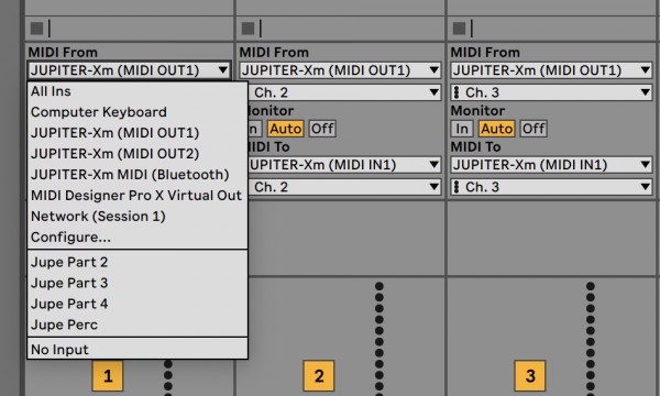 Ableton port example