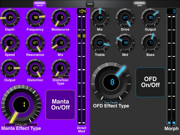 Source Audio Manta Bass Filter and Bass OFD (Classic Look)