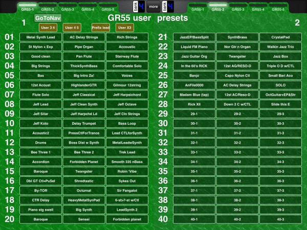 Roland G55 + Line 6 X3 Controller by G. Assink