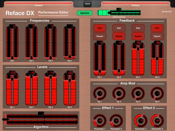 Yamaha Reface DX Performance Editor by Ibo Kai (Glow)