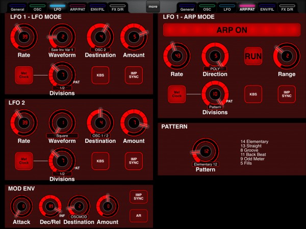 Nord Lead 4 Layout for MIDI Designer, Screenshot 2