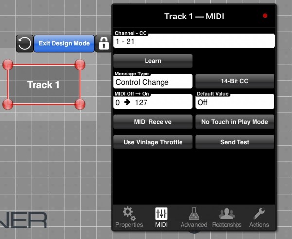 MIDI Designer Button MIDI 