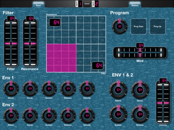 Bass Station Midi Designer