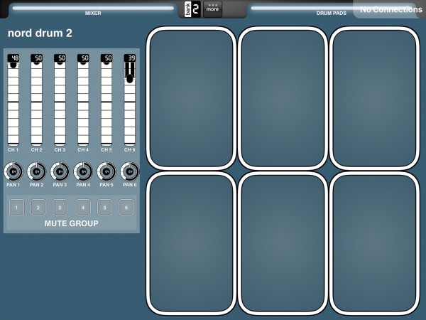 Nord Drum 2 - Bank 2 Drum Pads & Mixer