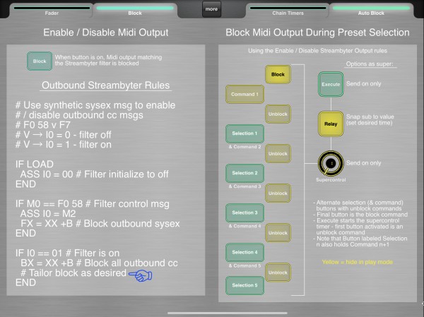 Enable / Disable Midi Output | Block Midi During Preset Selection