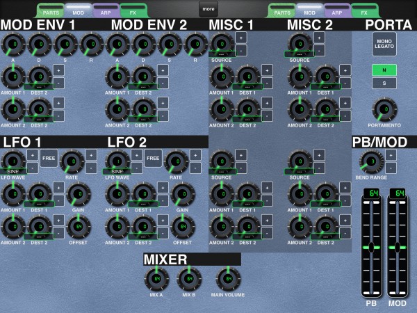 Sylenth1 Layout by EZB for MIDI Designer Pro 2 Sylenth1 Layout by EZB for MDP2