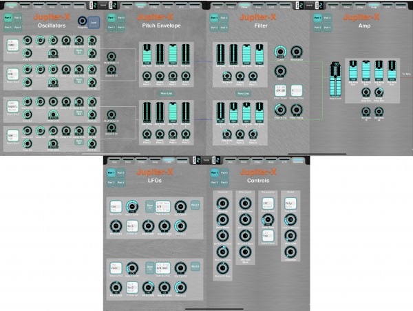 Jupiter-X Model Editor Pages